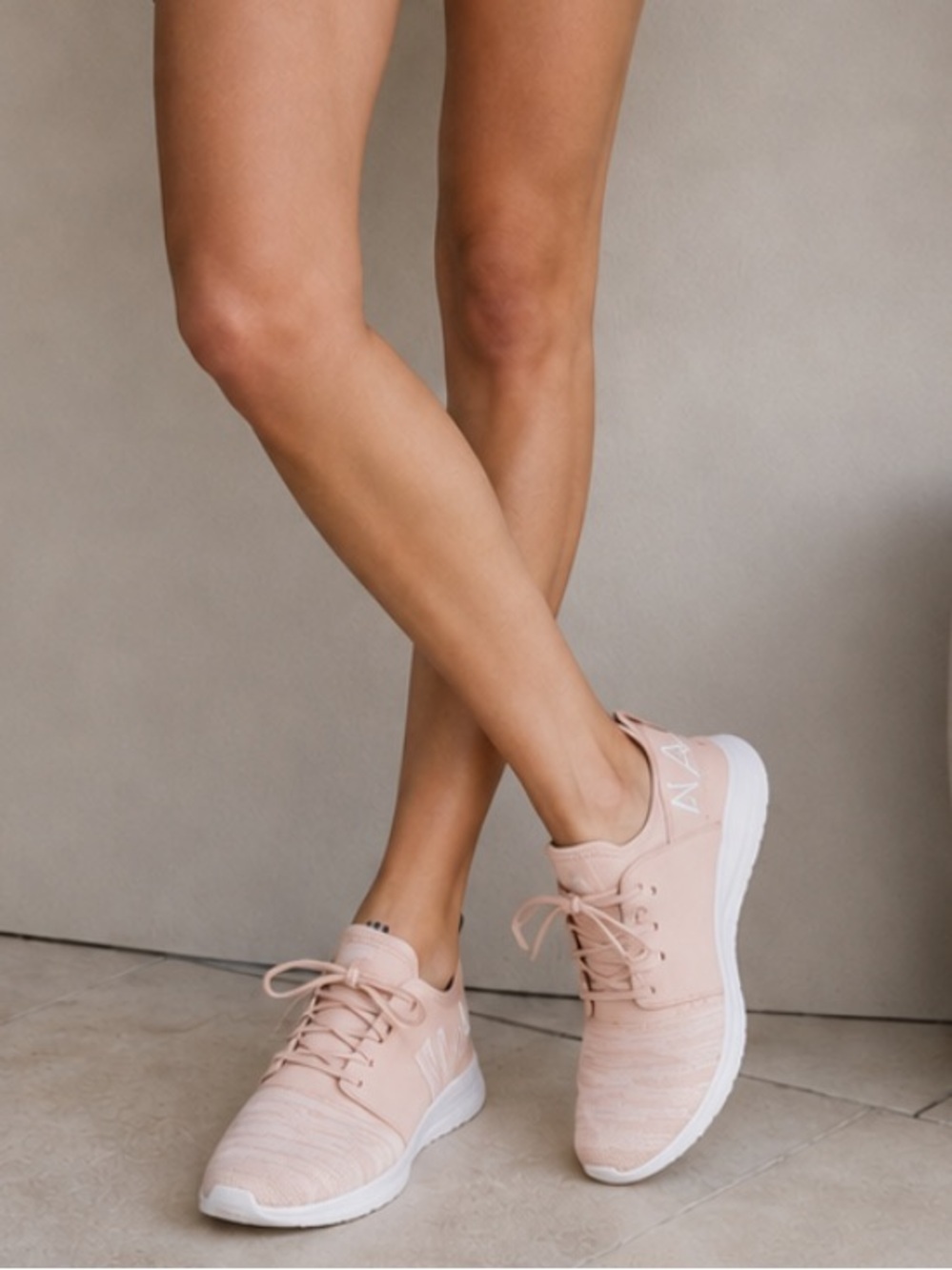 Pink Nautical tennis shoes